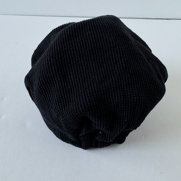 Harley Davidson BLACK Conductors MOTORCYCLE Hat Cap ONE SIZE CORDUROY FEEL - Picture 2 of 8